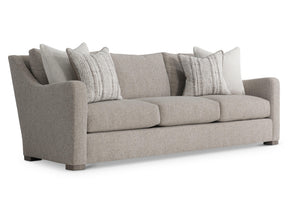 Ventura Beige/Tan Fabric Sofa - Ornate Home