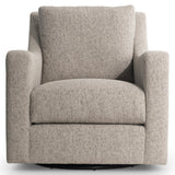 Ventura Beige/Tan Fabric Swivel Chair - Ornate Home