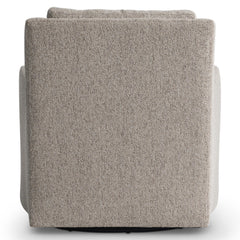 Ventura Beige/Tan Fabric Swivel Chair - Ornate Home