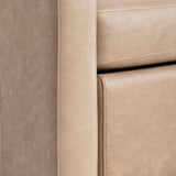 Ventura Beige/Tan Leather Power Motion Chair - Ornate Home