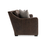 Ventura Brown Leather Sofa - Ornate Home