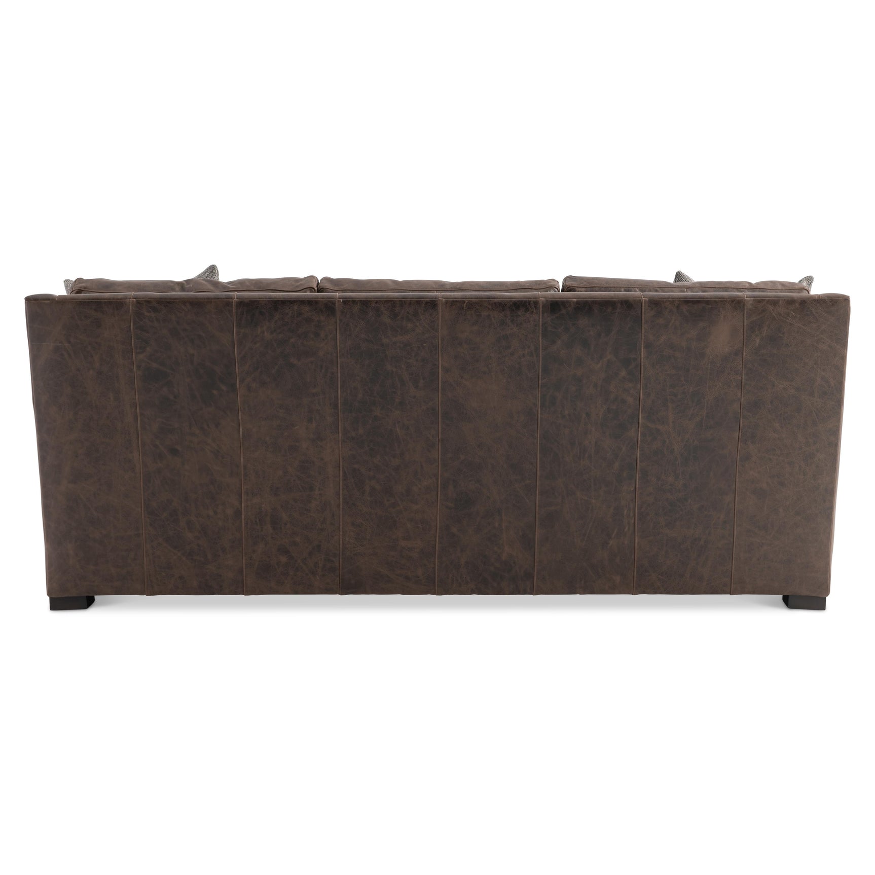 Ventura Brown Leather Sofa - Ornate Home