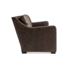 Ventura Brown Leather Sofa - Ornate Home