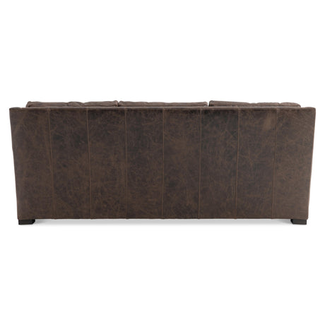 Ventura Brown Leather Sofa - Ornate Home