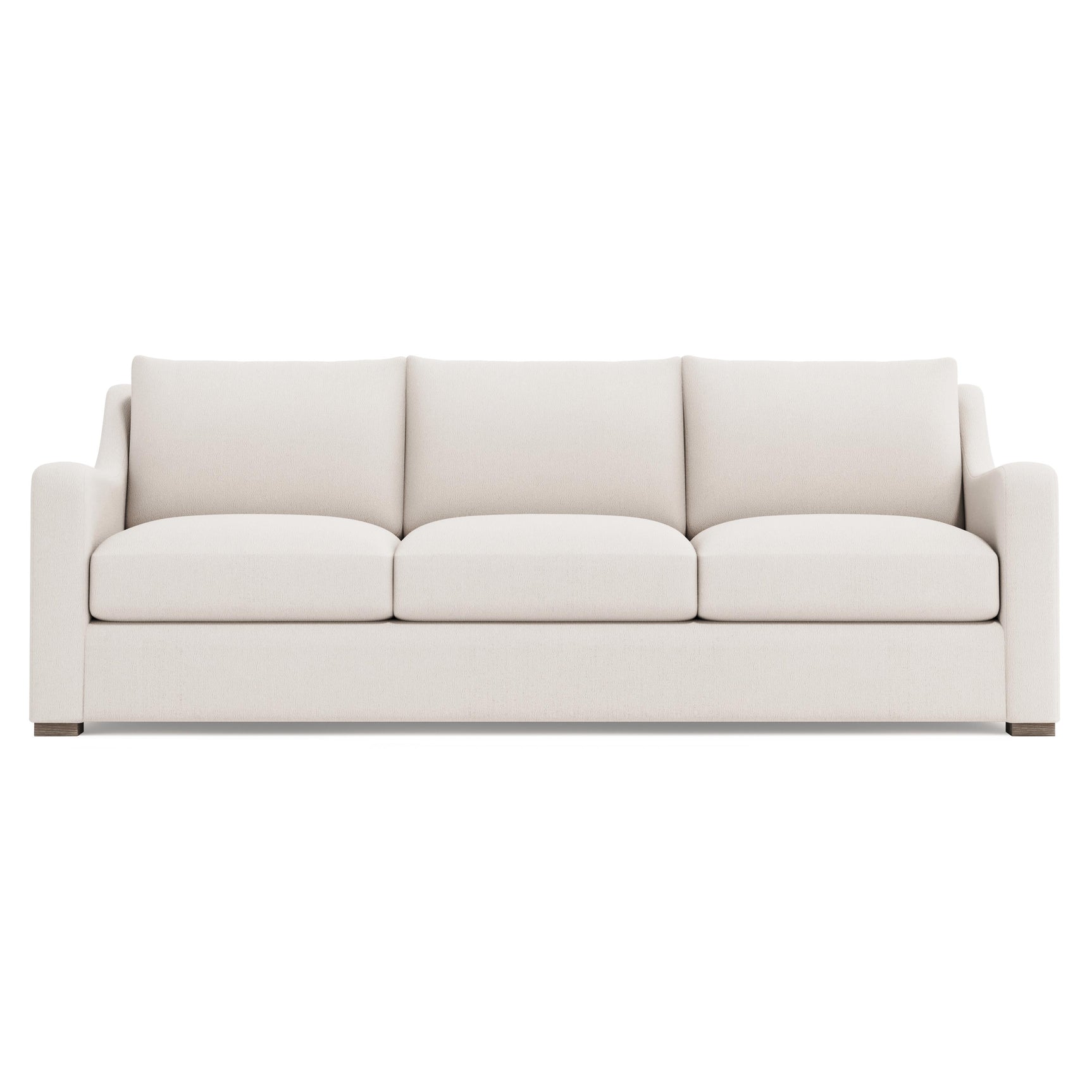 Ventura Ivory Sofa Without Pillows - Ornate Home