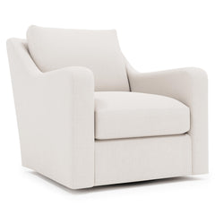 Ventura Ivory Swivel Chair - Ornate Home