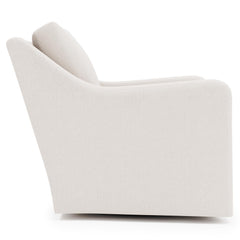 Ventura Ivory Swivel Chair - Ornate Home