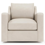 Ventura Ivory Swivel Chair - Ornate Home