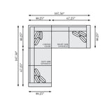 Ventura Java - Cerused Sectional - Ornate Home