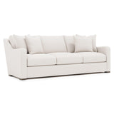 Ventura White/Cream Fabric Sofa - Ornate Home