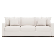 Ventura White/Cream Fabric Sofa - Ornate Home