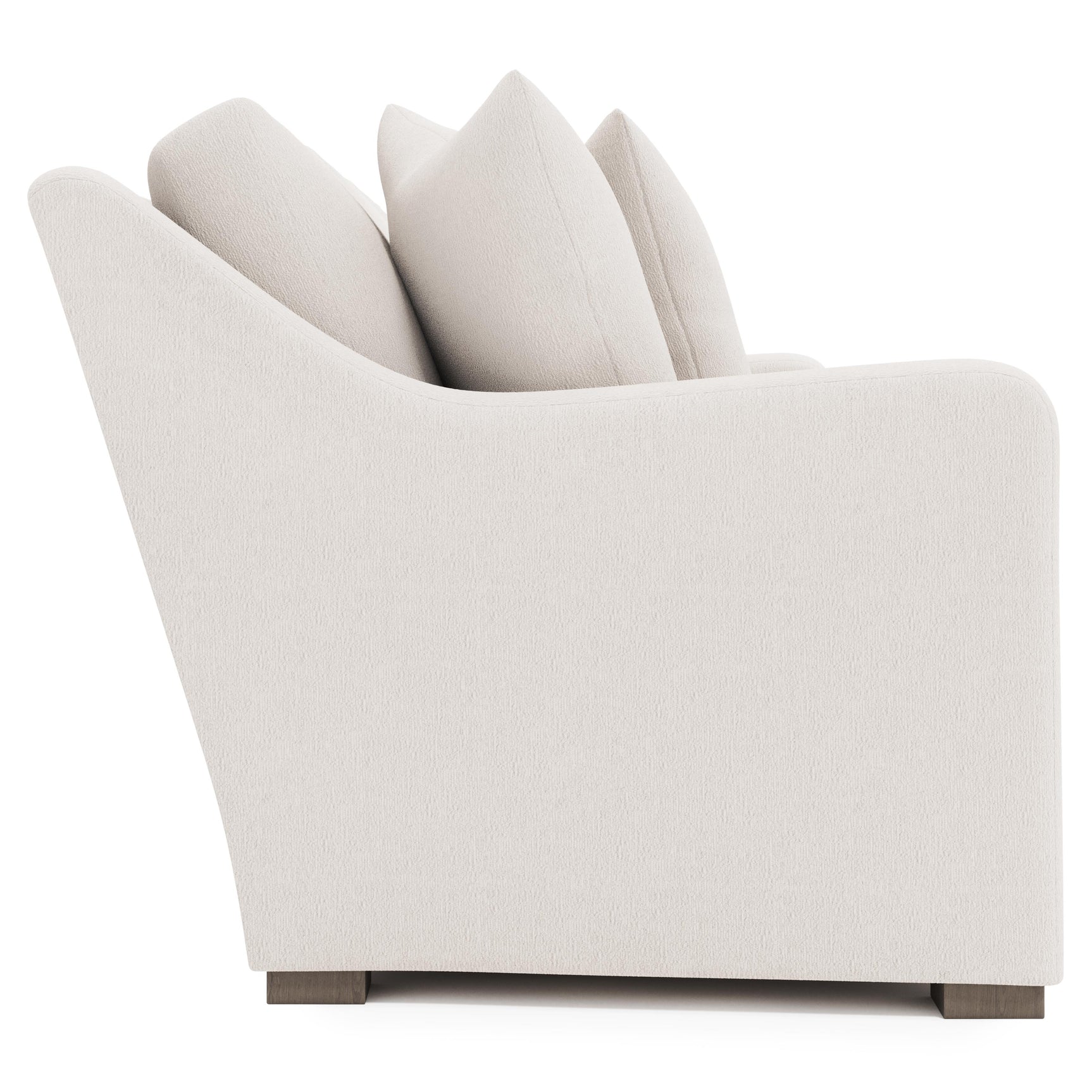 Ventura White/Cream Fabric Sofa - Ornate Home