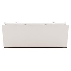 Ventura White/Cream Fabric Sofa - Ornate Home