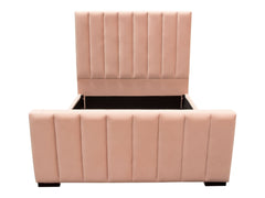 Venus Blush Pink Eastern King Bed - Ornate Home