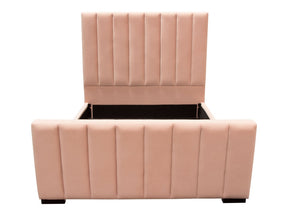 Venus Blush Pink Eastern King Bed - Ornate Home