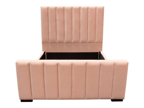 Venus Blush Pink Eastern King Bed - Ornate Home