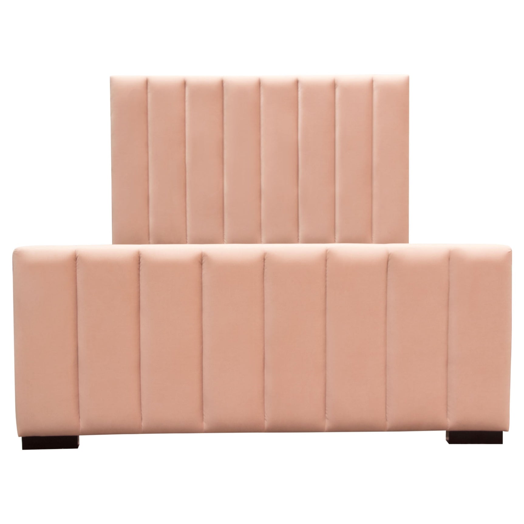 Venus Blush Pink Eastern King Bed - Ornate Home