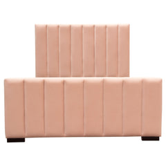 Venus Blush Pink Eastern King Bed - Ornate Home