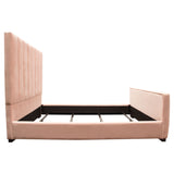 Venus Blush Pink Eastern King Bed - Ornate Home
