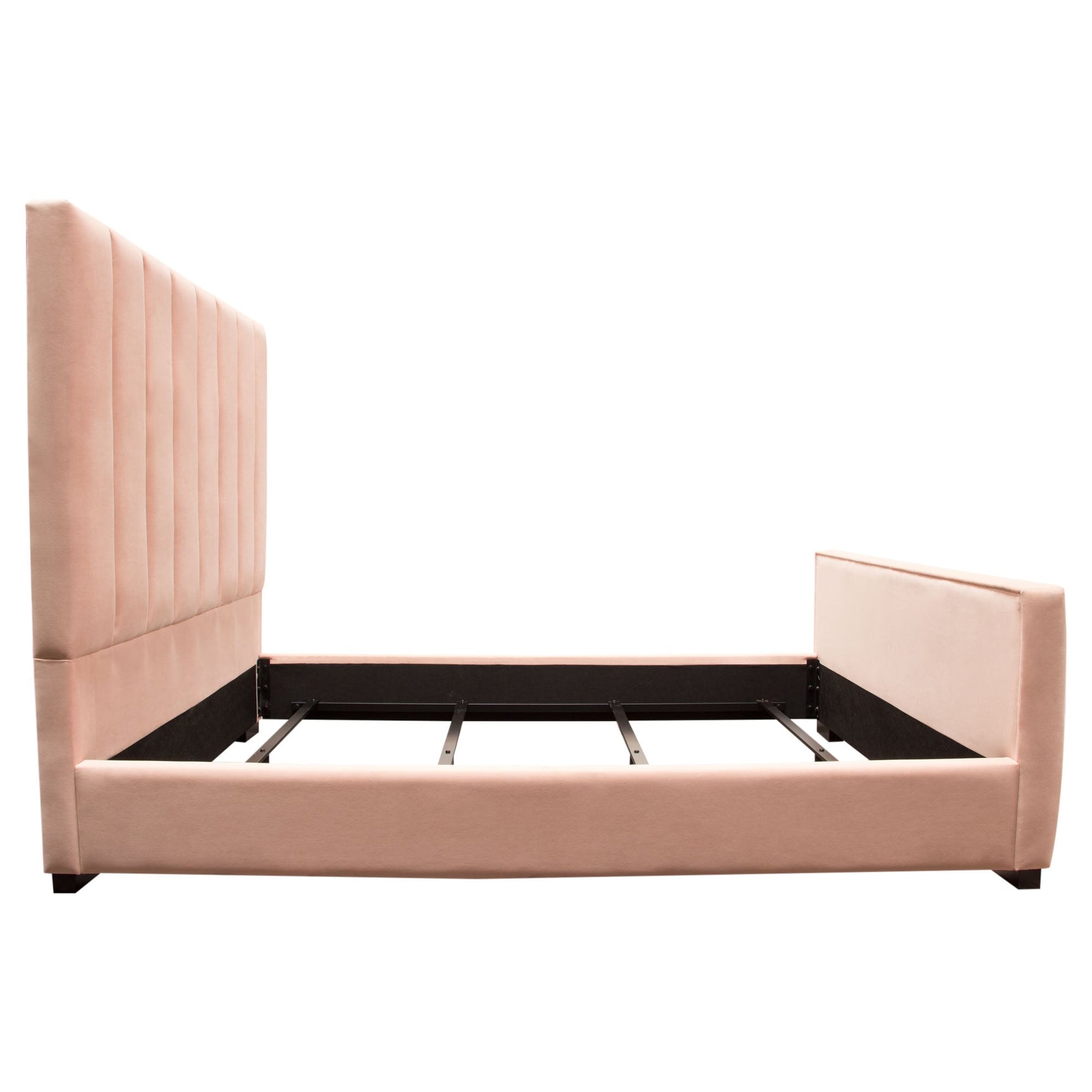 Venus Blush Pink Eastern King Bed - Ornate Home