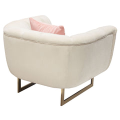 Venus Cream Fabric Chair - Ornate Home
