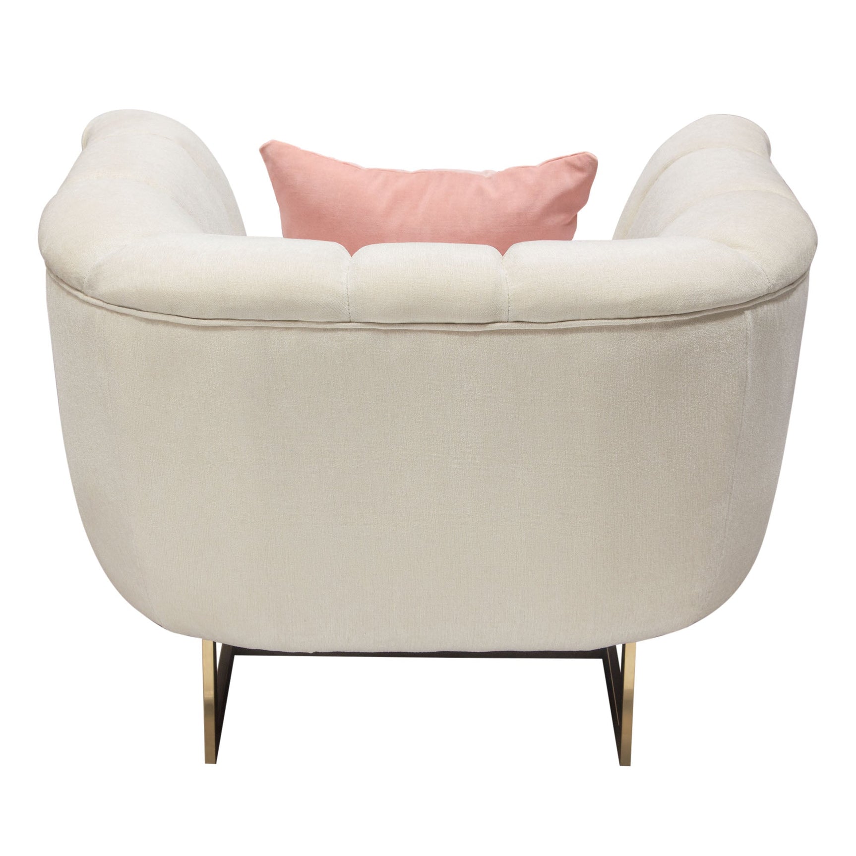 Venus Cream Fabric Chair - Ornate Home