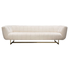 Venus Cream Fabric Sofa - Ornate Home
