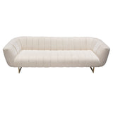 Venus Cream Fabric Sofa - Ornate Home