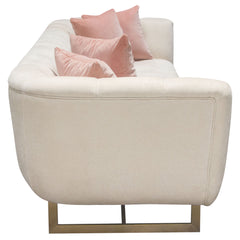 Venus Cream Fabric Sofa - Ornate Home