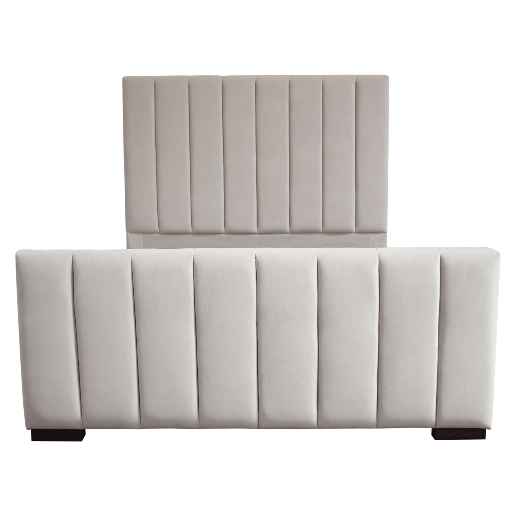 Venus Light Grey Eastern King Bed - Ornate Home