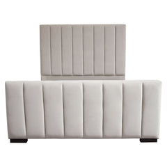 Venus Light Grey Eastern King Bed - Ornate Home