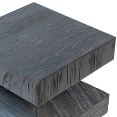 Vera Antique Ebony Side Table - Ornate Home