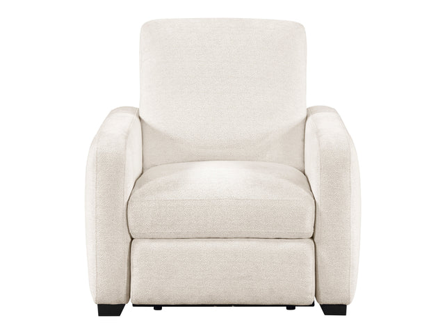 Vera Beige Power Reclining Chair - Ornate Home