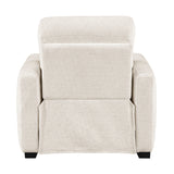 Vera Beige Power Reclining Chair - Ornate Home