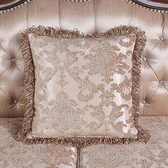 Veracruz Dark Cherry/Light Brown Sofa - Ornate Home