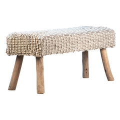 Verada Natural Bench - Ornate Home