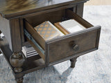 Veramond Brown End Table - Ornate Home