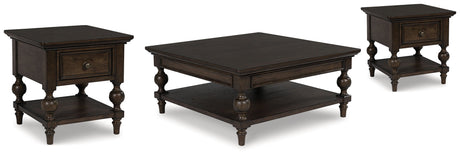 Veramond Coffee Table and 2 End Tables - Ornate Home