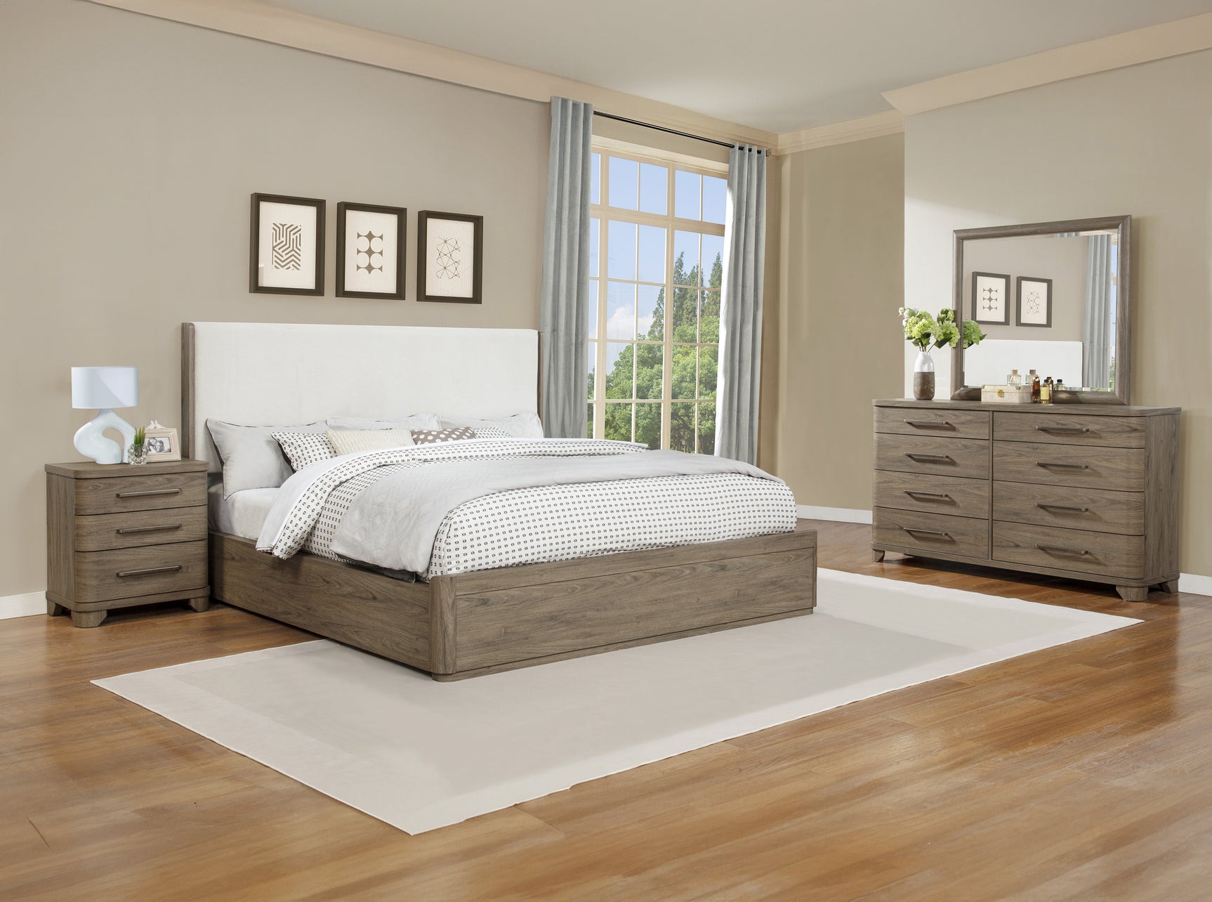 Veranda Brown Panel Bedroom Set - Ornate Home