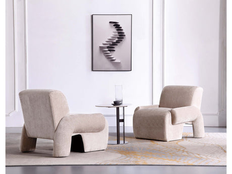 Verandah Accent Chairs in Beige (set of 2) - Ornate Home