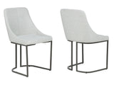 Verano Light Gray Dining Chair (Set of 2) - Ornate Home