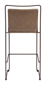 Verbena Brown Barstool (Set of 2) - Ornate Home