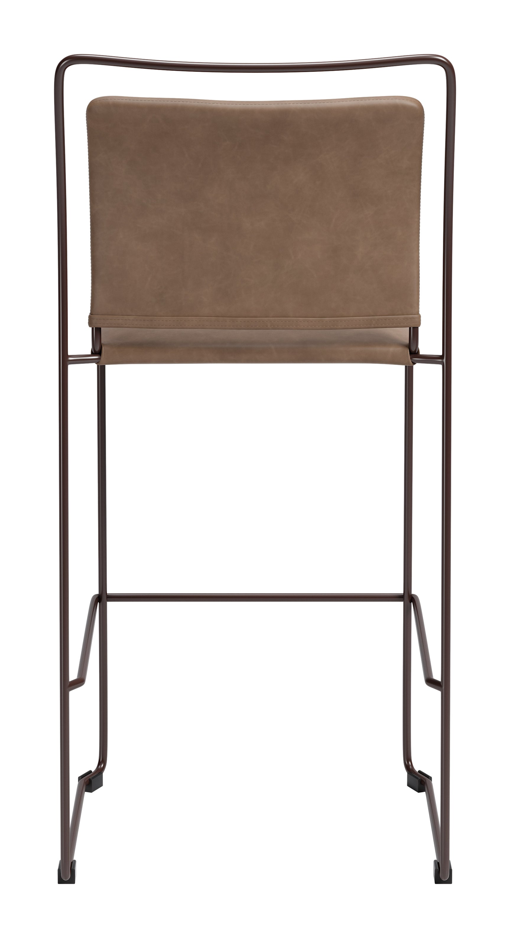 Verbena Brown Barstool (Set of 2) - Ornate Home