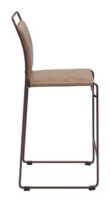 Verbena Brown Counter Stool (Set of 2) - Ornate Home