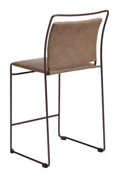Verbena Brown Counter Stool (Set of 2) - Ornate Home