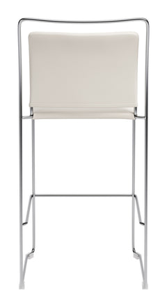 Verbena Cream Barstool (Set of 2) - Ornate Home