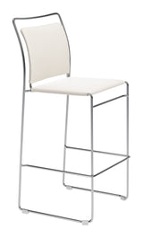 Verbena Cream Barstool (Set of 2) - Ornate Home