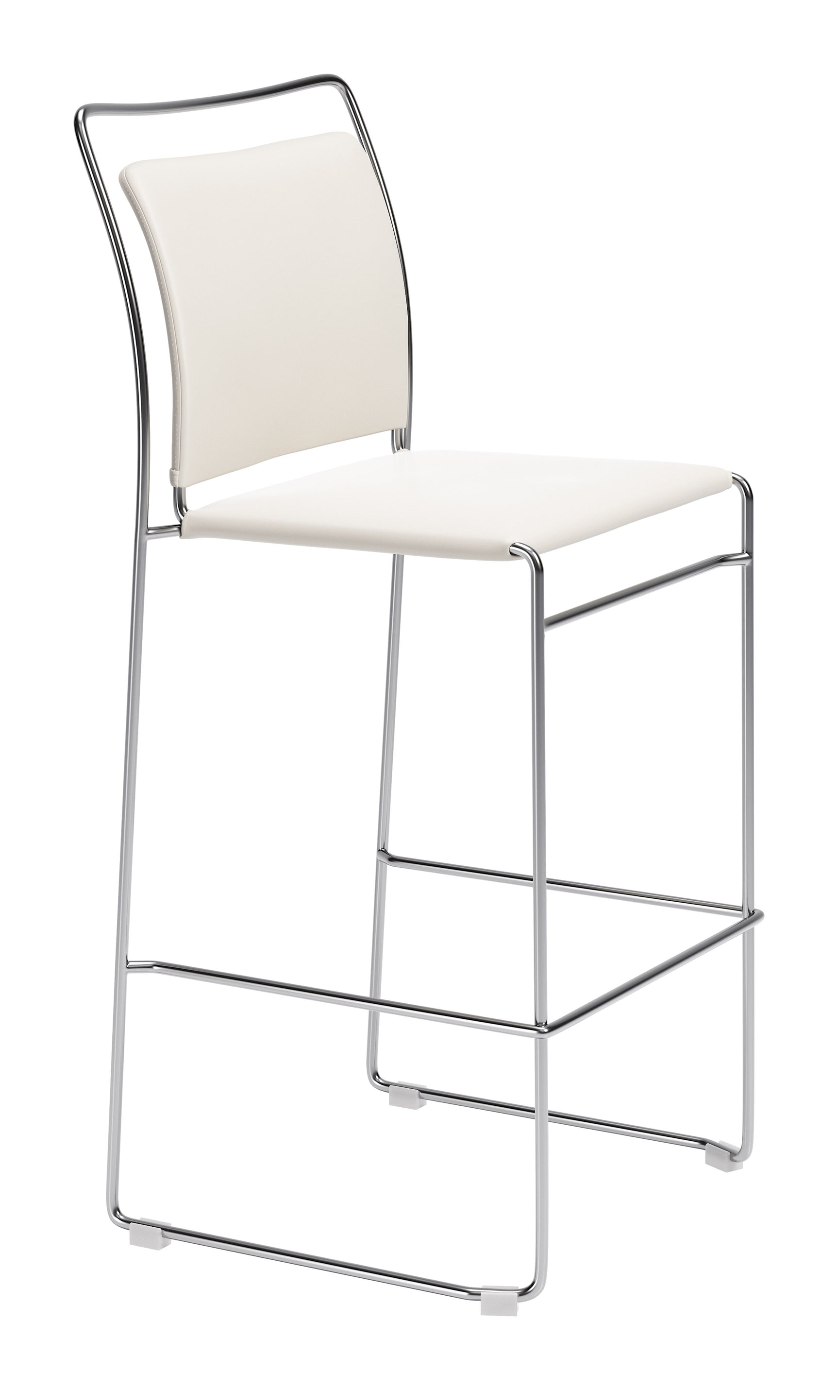 Verbena Cream Barstool (Set of 2) - Ornate Home