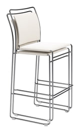 Verbena Cream Barstool (Set of 2) - Ornate Home