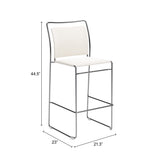 Verbena Cream Barstool (Set of 2) - Ornate Home